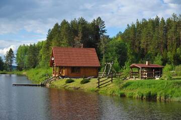 Фото Лоджи Pakalnių sodybą г. Skersabaliai 3